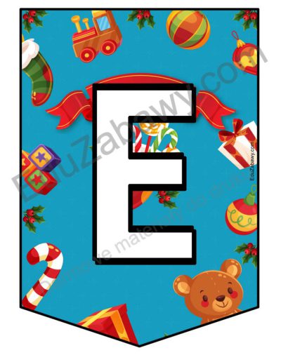 Girlanda do druku: Wesołych Świąt 2