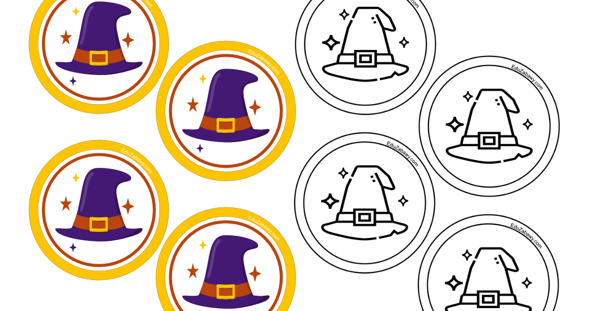 Medale / Odznaki: Kapelusz czarownicy