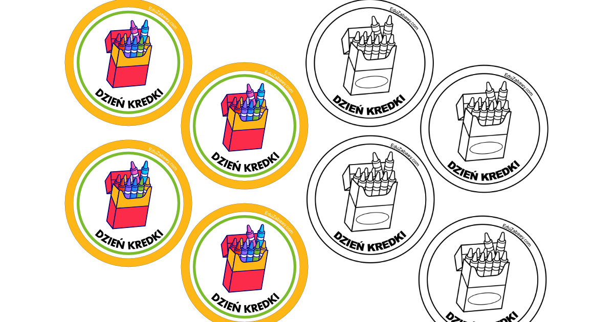 Medale / Odznaki: Pudełko kredek