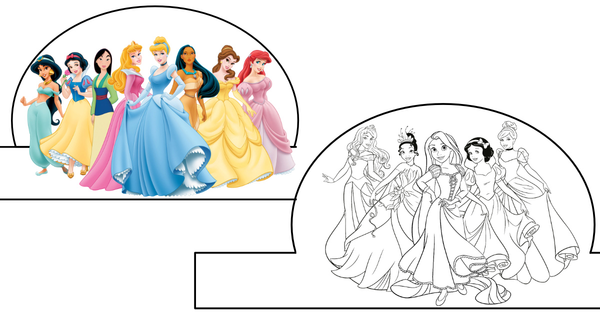 Opaska: Księżniczki Disneya