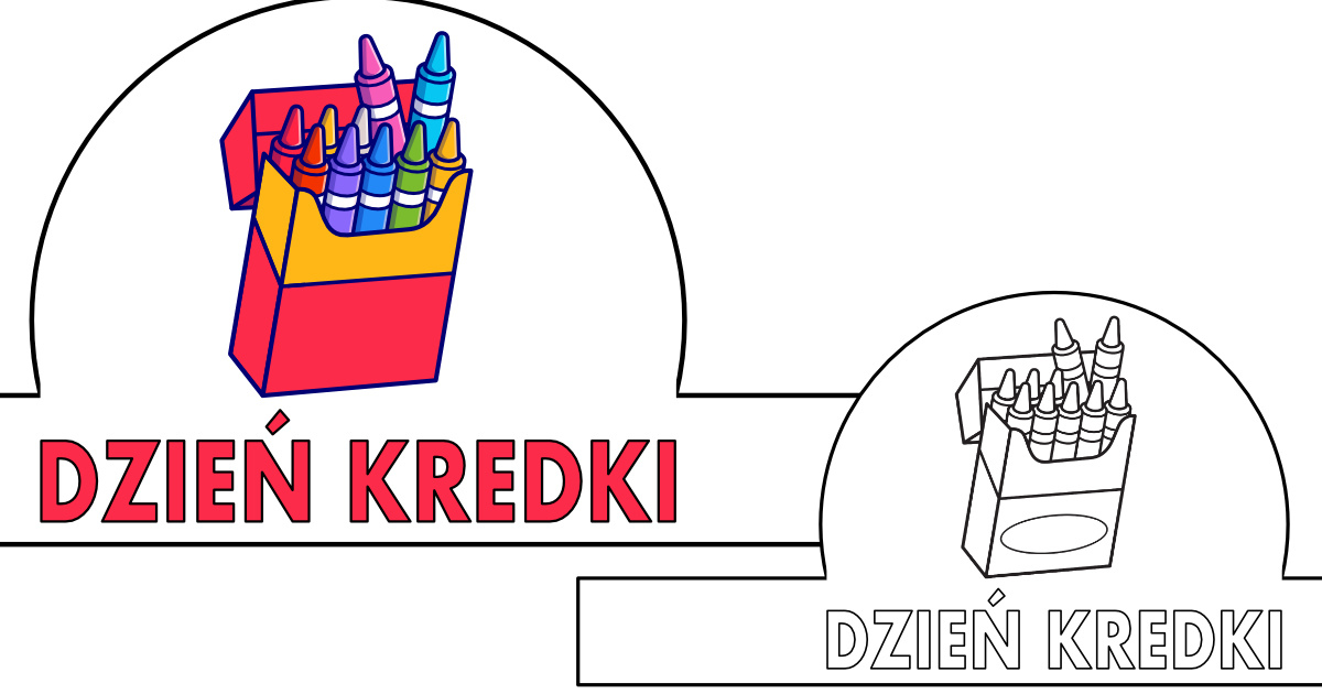Opaski: Kredki z napisem