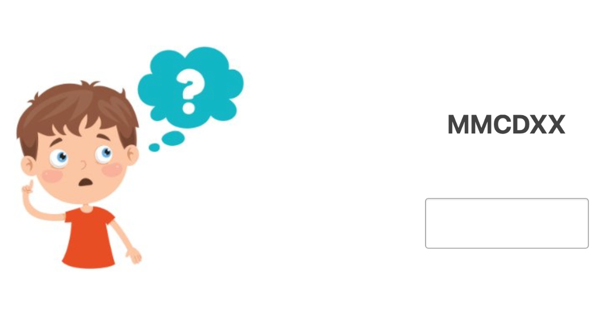Quiz: Zamiana liczb rzymskich na arabskie