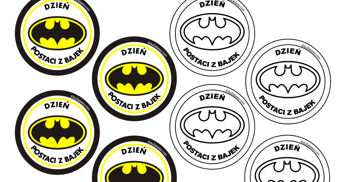 Medale / Odznaki: Batman