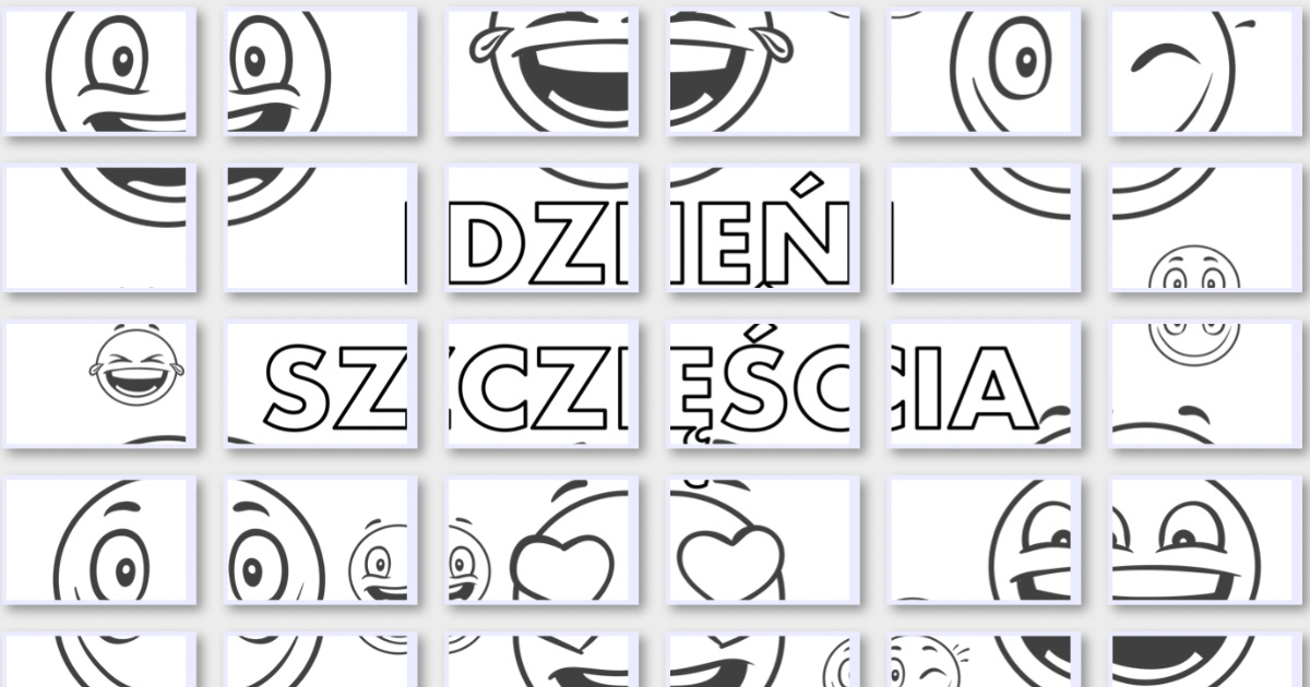 Kolorowanki XXL: Dzień Szczęścia