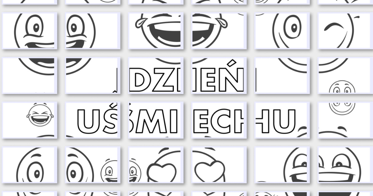 Kolorowanki XXL: Dzień Uśmiechu