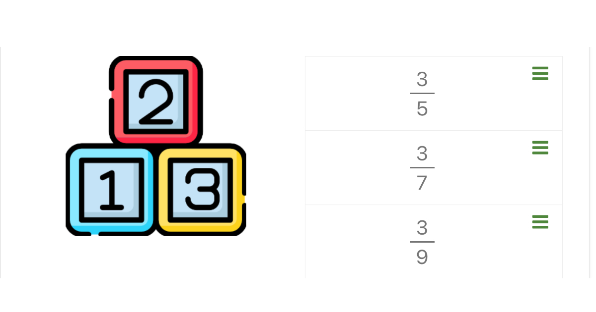Quiz: Uszereguj kolejność ułamków