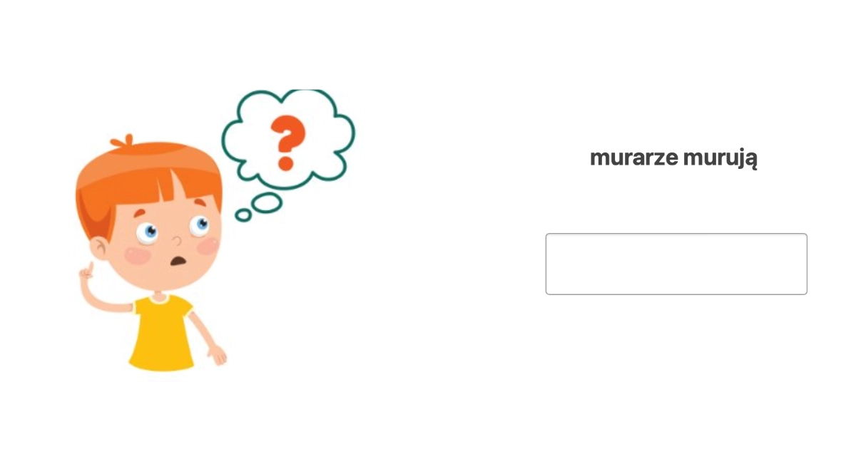 Quiz: Zamień liczbę mnogą na liczbę pojedynczą