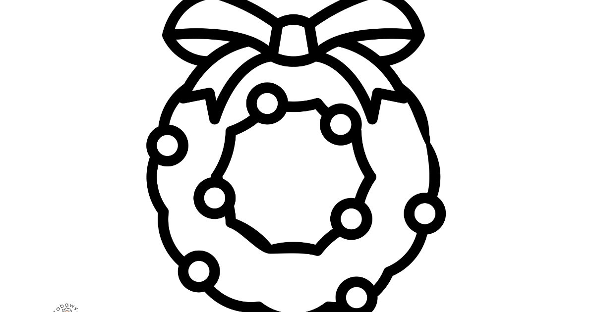 Szablon do prac plastycznych: Stroik