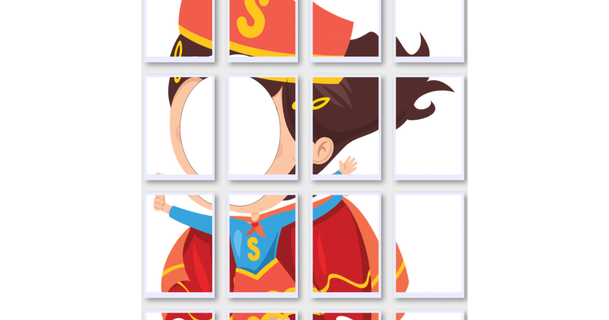 Fotobudka: Superdziewczynka