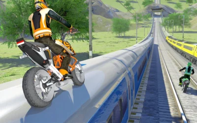 Gra: Bike VS Train