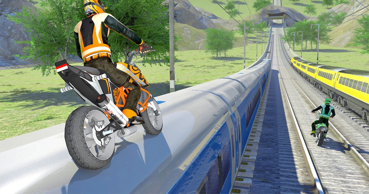 Gra: Bike VS Train