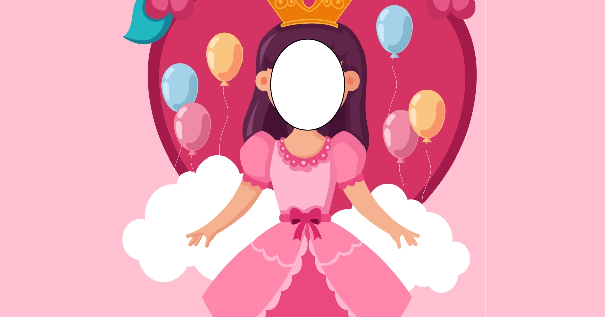 Fotobudka: Mała księżniczka