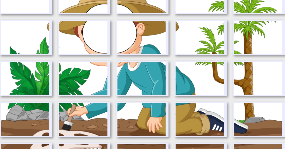 Fotobudka: Paleontolog