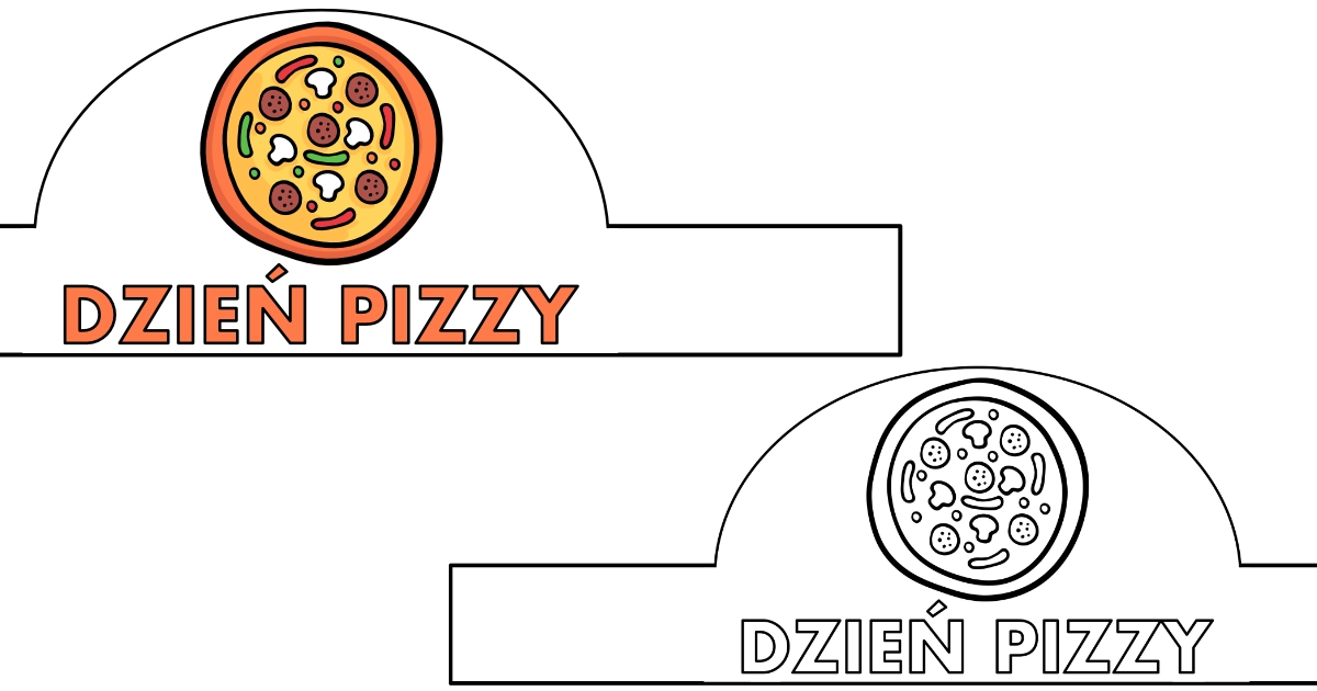 Opaska: Okrągła pizza