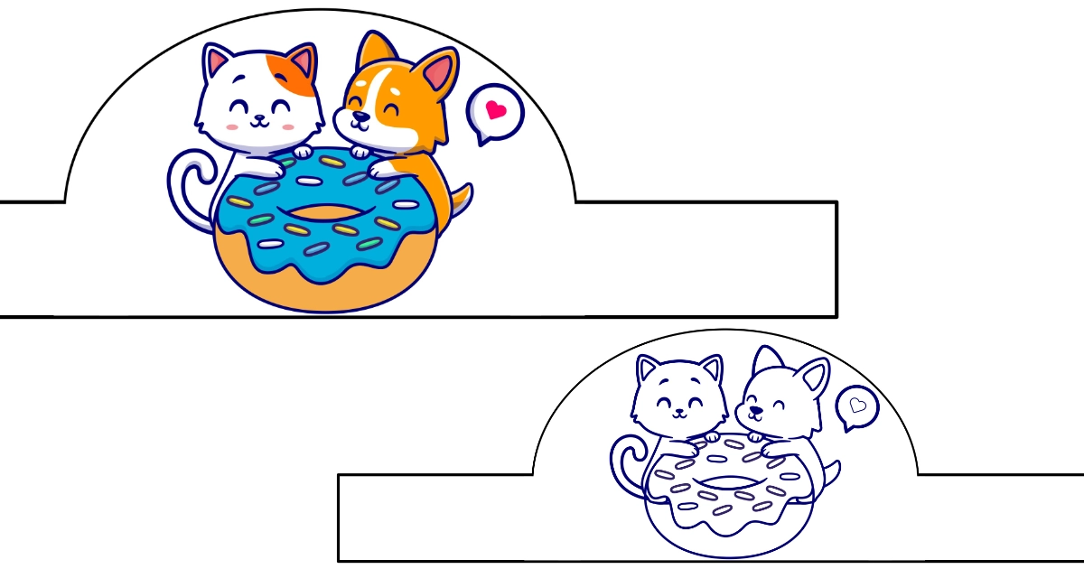 Opaska: Smaczny pączek