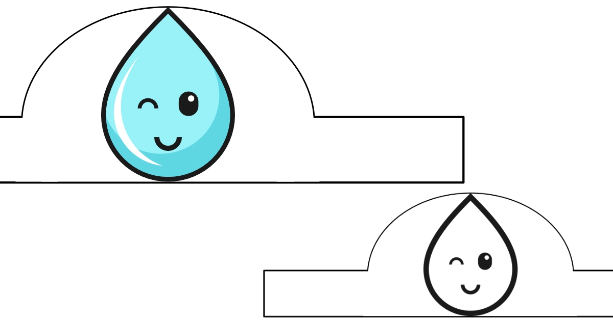 Opaski: Kropelka wody