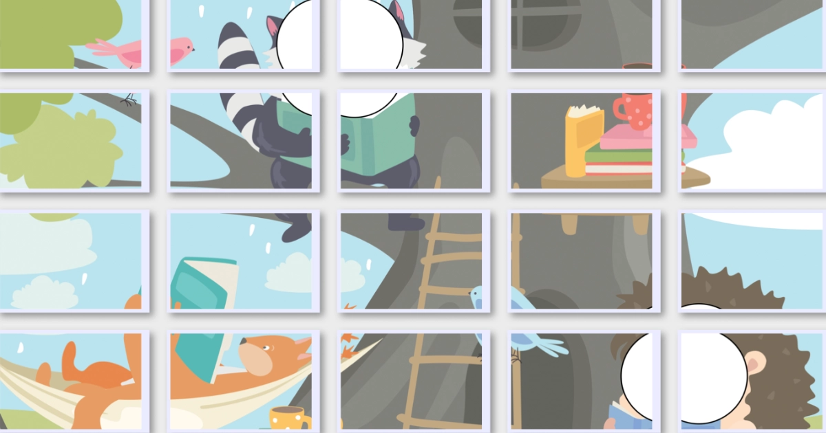 Fotobudka: Czytające zwierzęta