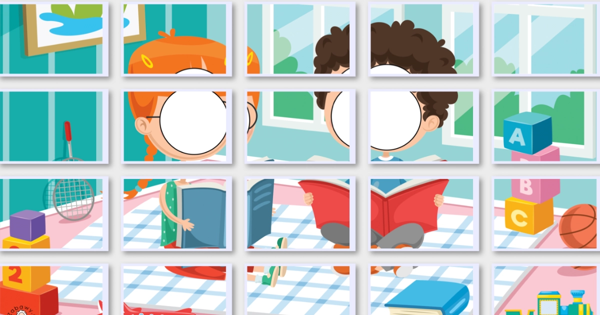 Fotobudka: Dzieci z książką