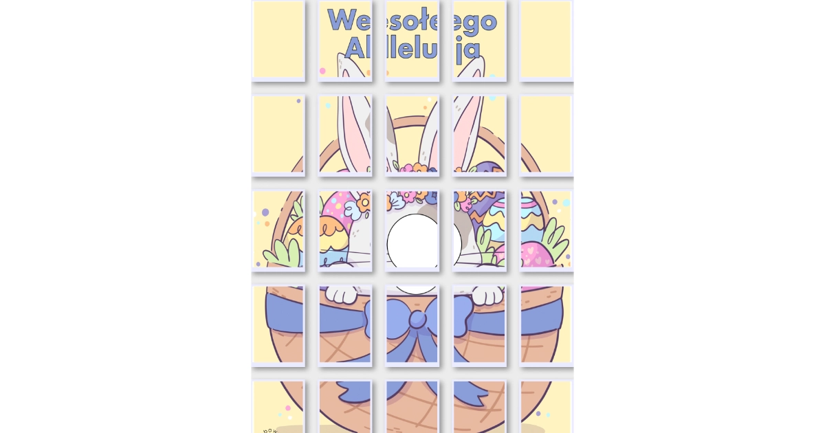 Fotobudka: Zajączek Wielkanocny