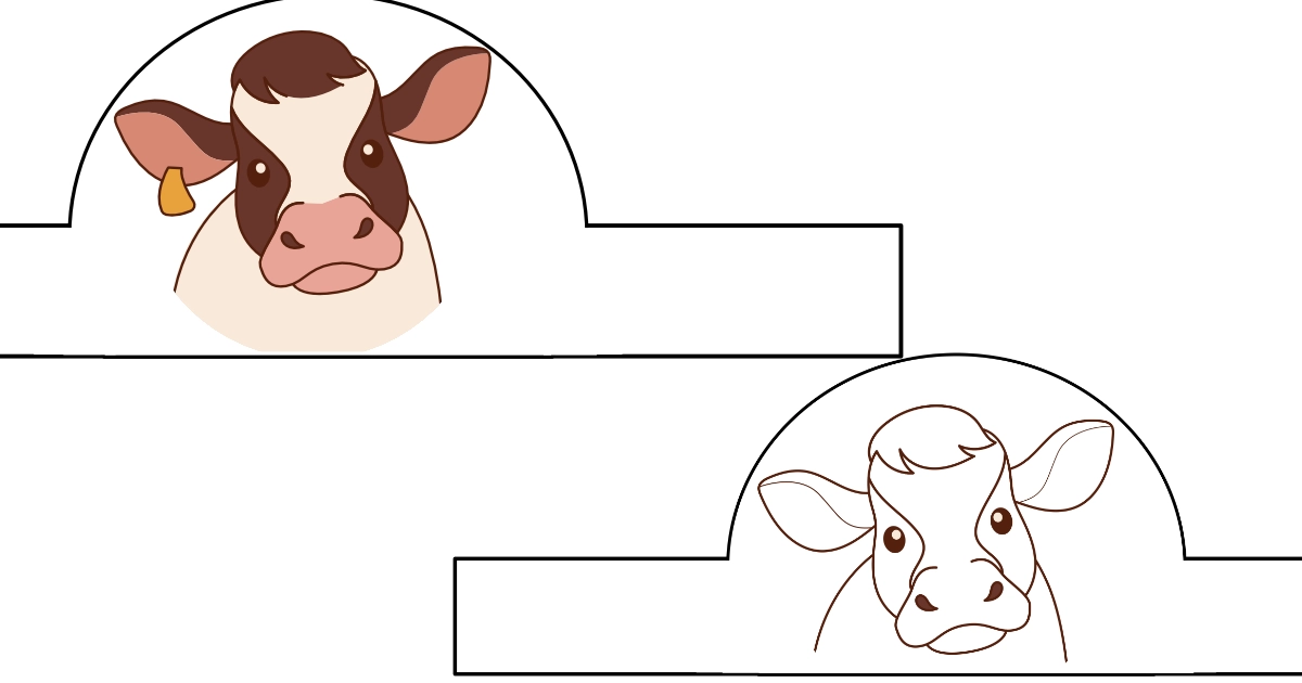 Opaska: Głowa krowy