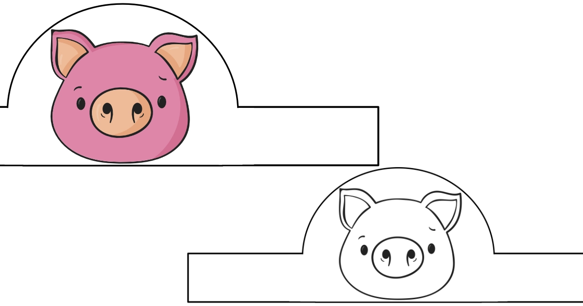 Opaska: Głowa świni