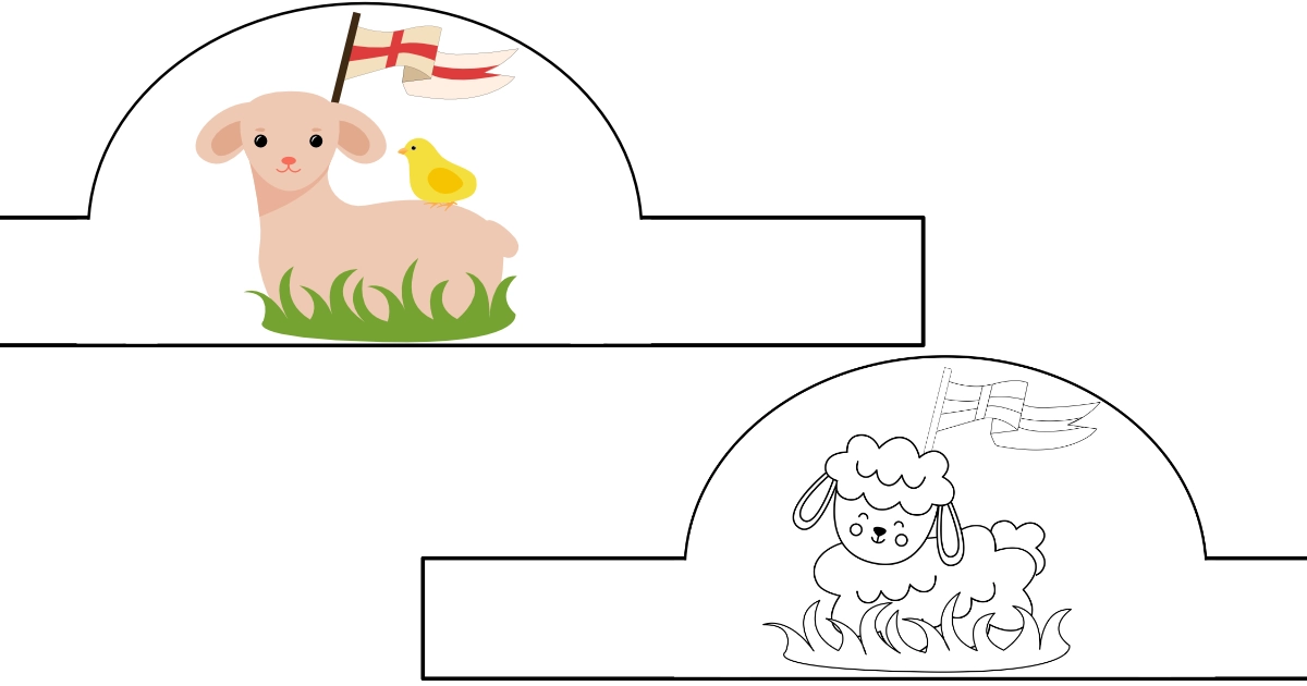 Opaski: Baranek wielkanocny