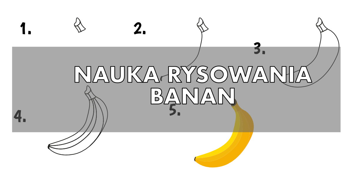 Jak narysować banana