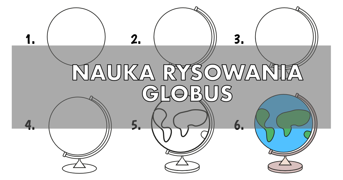 Jak narysować globus