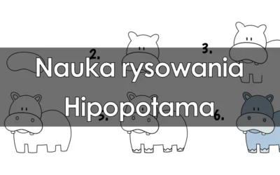 Jak narysować hipopotama