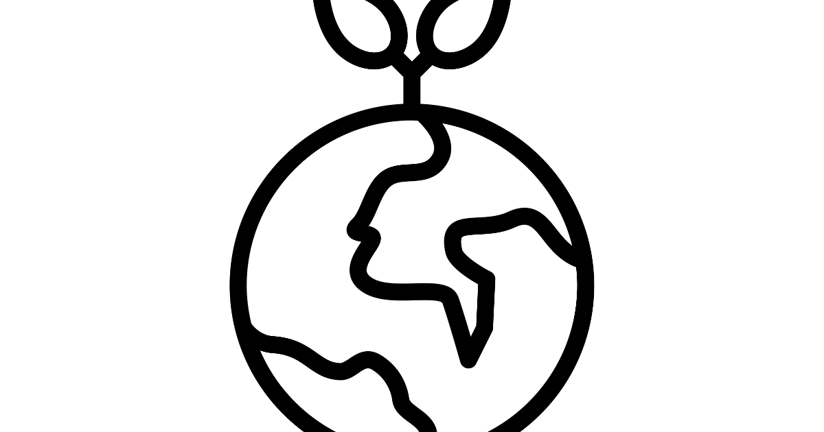 Szablon do prac plastycznych: Kula ziemska