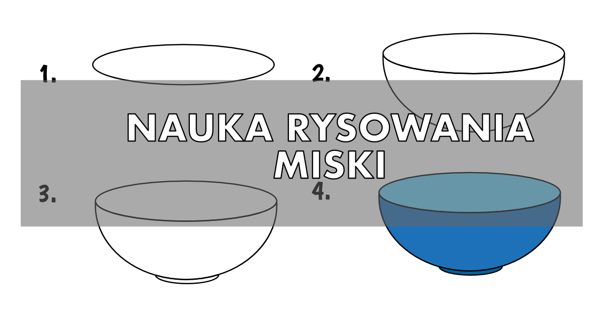 Jak narysować miskę