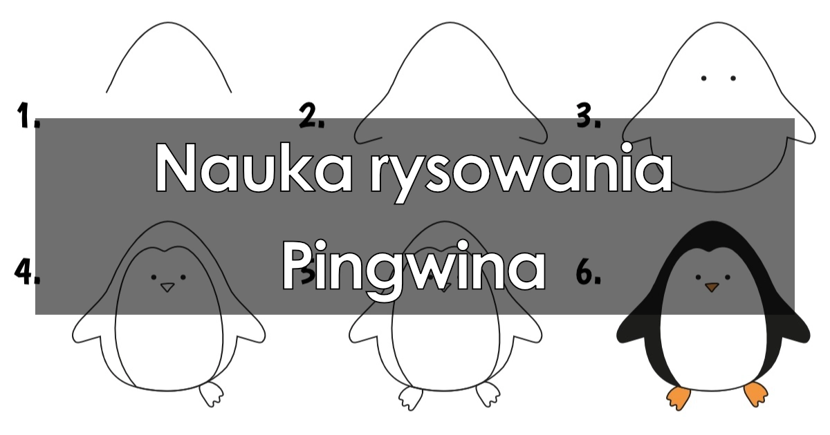 Jak narysować pingwina