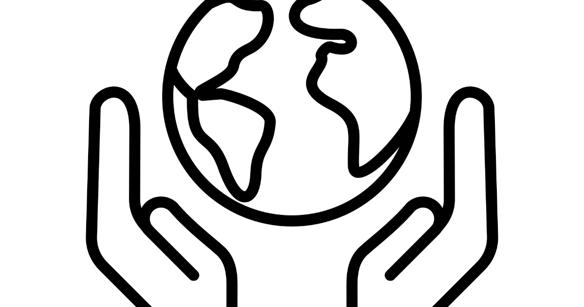 Szablon do prac plastycznych: Ratujmy planetę