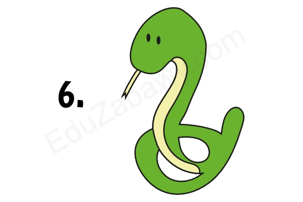 Jak narysować węża / żmiję