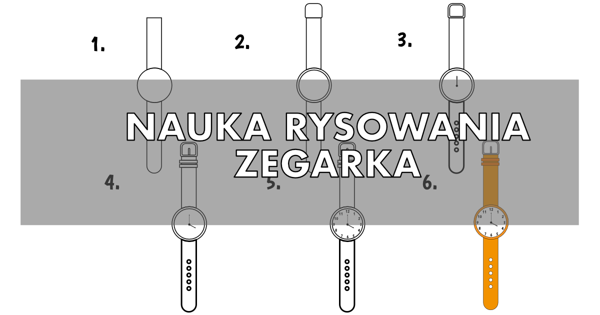 Jak narysować zegarek