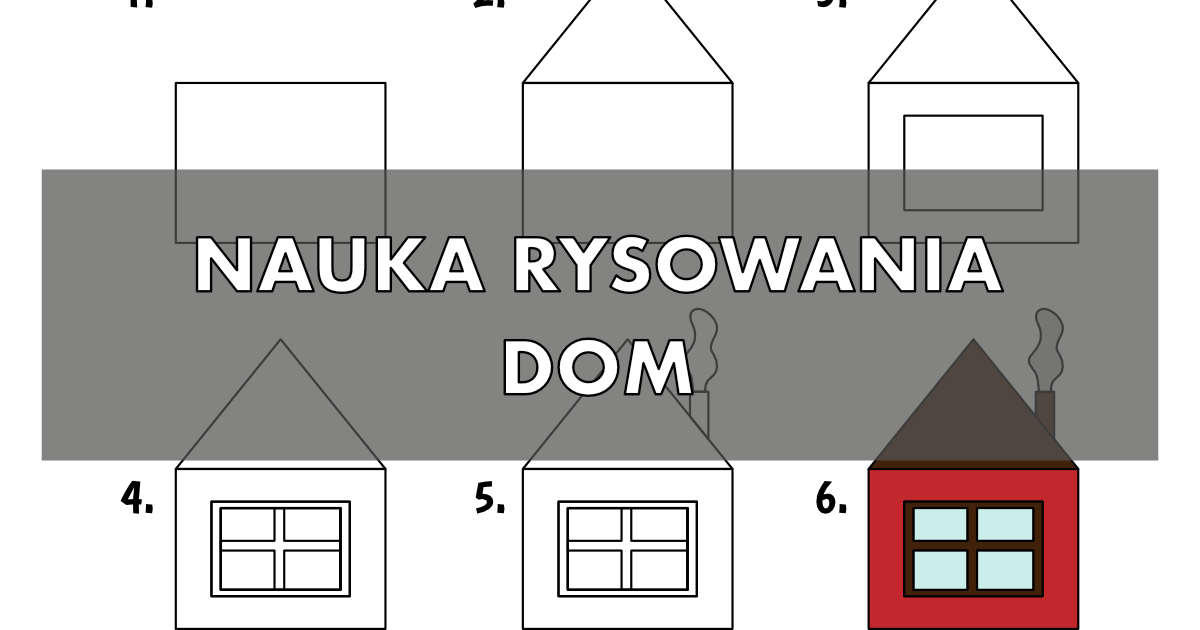 Jak narysować dom
