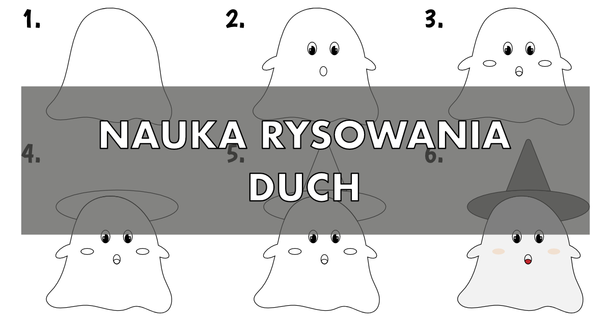 Jak narysować ducha