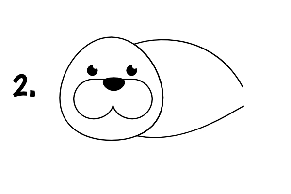 Jak narysować fokę