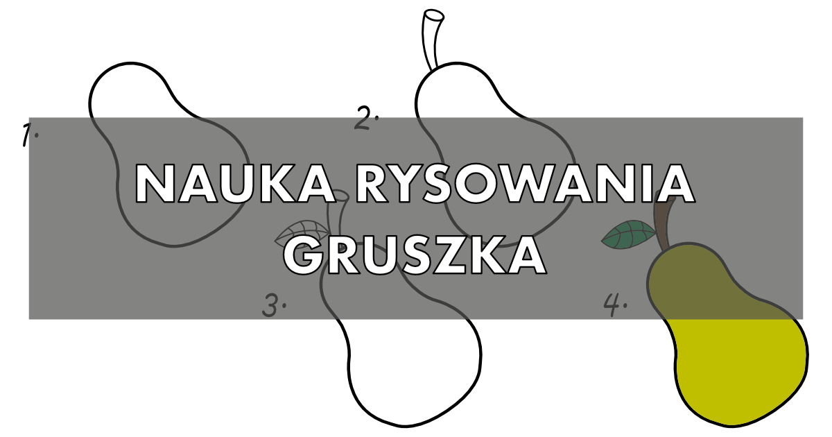 Jak narysować gruszkę