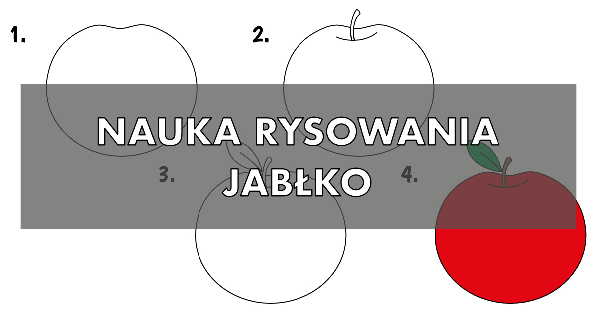 Jak narysować jabłko