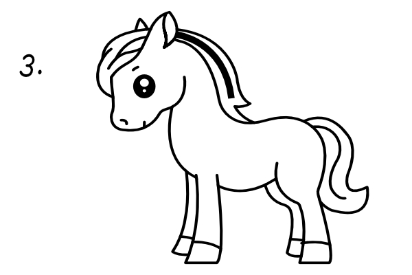 Jak narysować konia