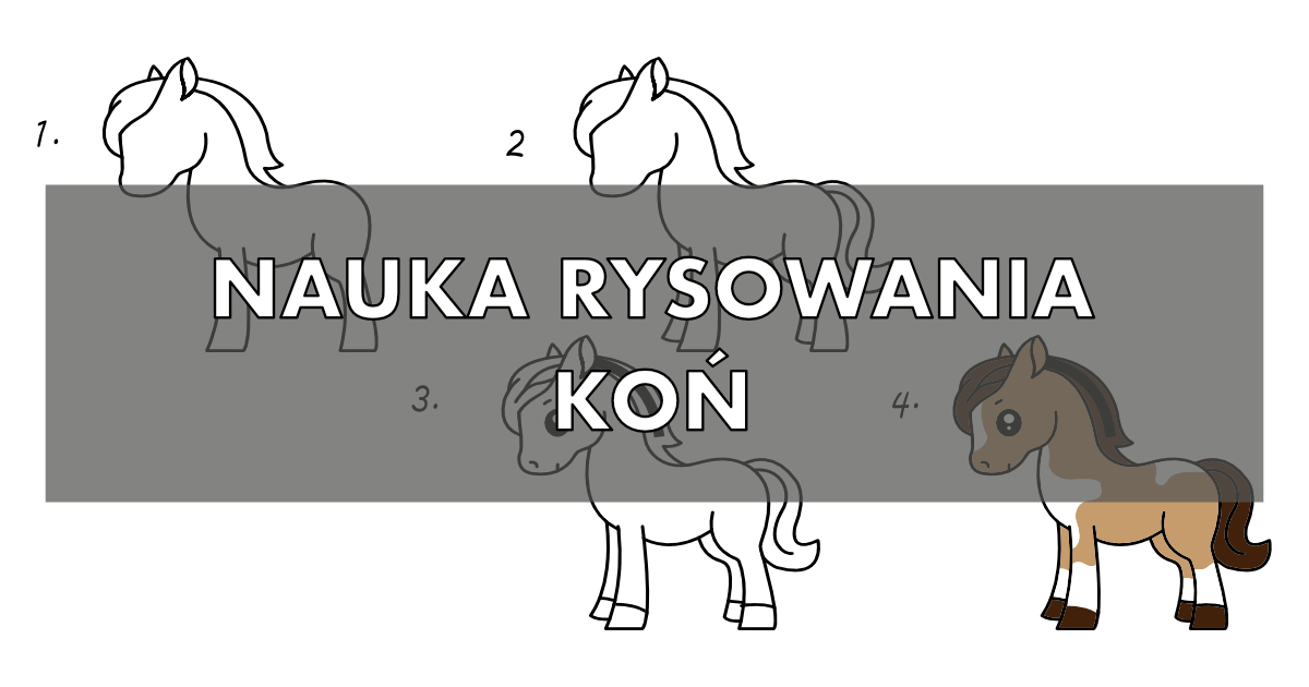 Jak narysować konia