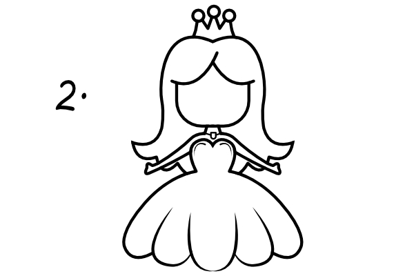Jak narysować księżniczkę