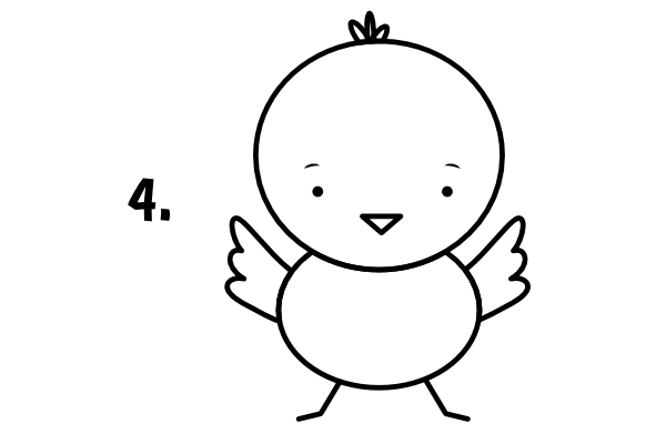 Jak narysować kurczaczka / pisklaka