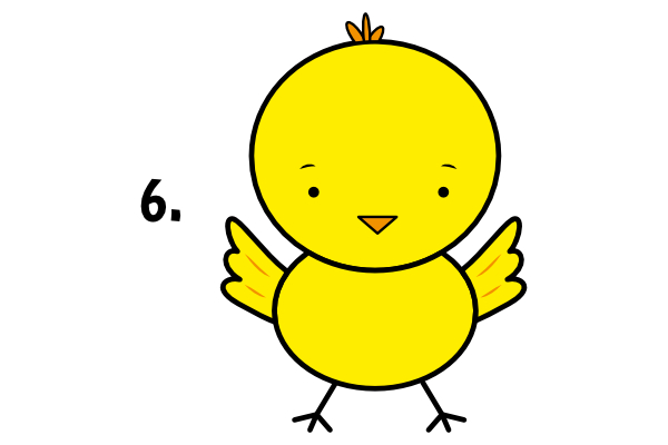 Jak narysować kurczaczka / pisklaka