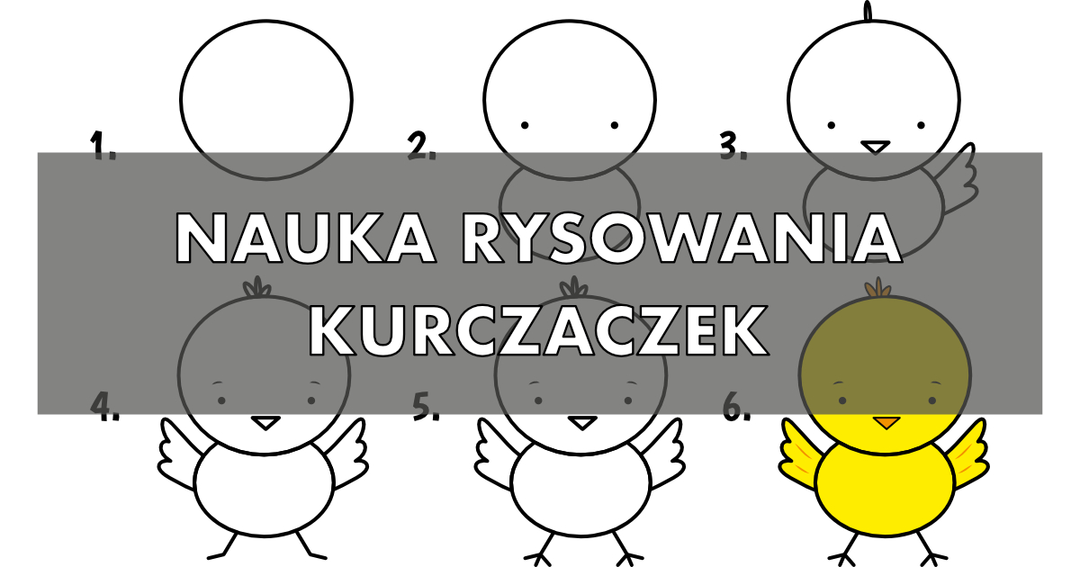 Jak narysować kurczaczka / pisklaka