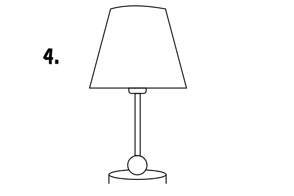 Jak narysować lampę