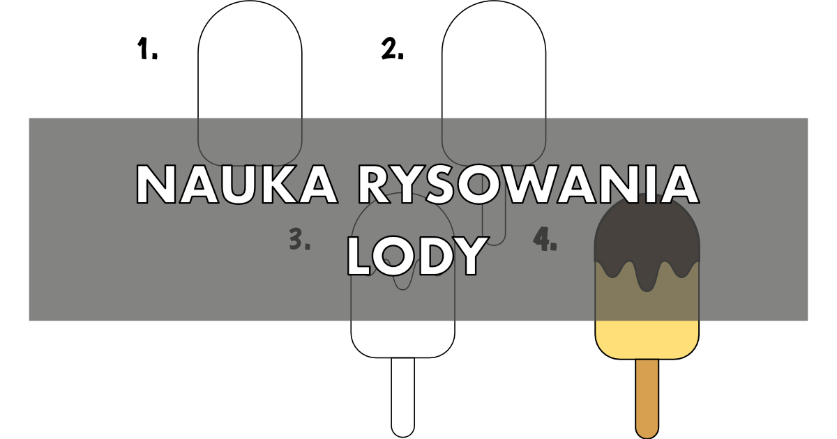 Jak narysować lody