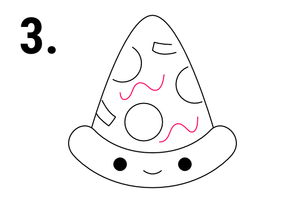 Jak narysować pizzę