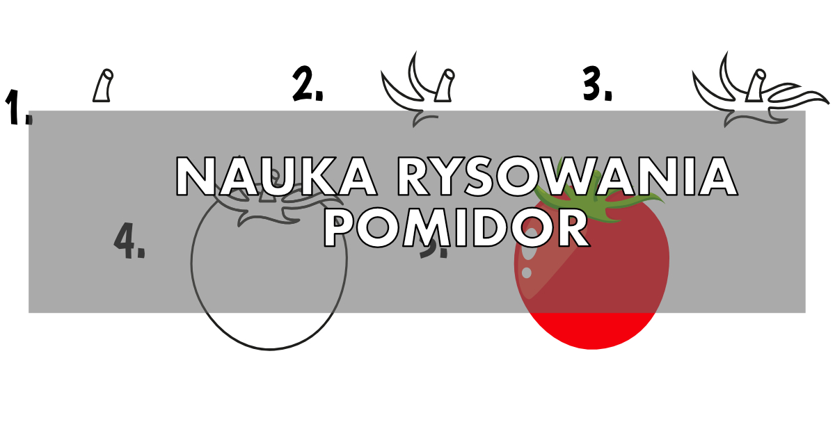 Jak narysować pomidora